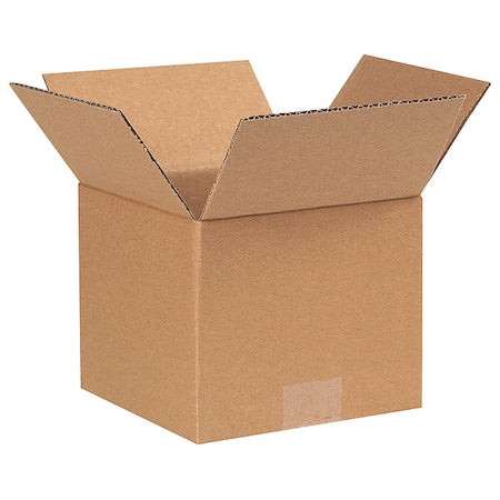 Corrugated Cardboard Shipping and Mailing Boxes, 7" L x 7" W x 6" H, Brown/Kraft, Easy-to-Assemble, Great for Small Businesses (Pack of 25)
