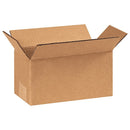 844 Long Corrugated Cardboard Box 8" L x 4" W x 4" H, Kraft, for Shipping, Packing and Moving (Pack of 25)