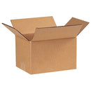 865 Corrugated Cardboard Box 8" L x 6" W x 5" H, Kraft, for Shipping, Packing and Moving (Pack of 25)