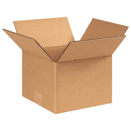 Corrugated Cardboard Shipping and Mailing Boxes, 8" L x 8" W x 6" H, Brown/Kraft, Easy-to-Assemble, Great for Small Businesses (Pack of 25)
