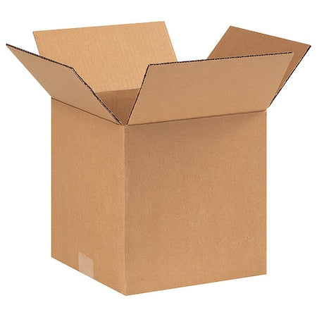 Corrugated Cardboard Shipping and Mailing Boxes, 9" L x 9" W x 9" H, Brown/Kraft, Easy-to-Assemble, Great for Small Businesses (Pack of 25)