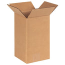 Long Boxes 6"L x 6"W x 10"H (25-Pack) Tall Corrugated Cardboard Box for Shipping, Packaging, Moving, Storage Box, Home or Business Strong Wholesale Bulk Boxes