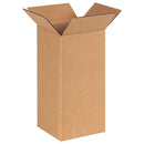 Long Boxes 6"L x 6"W x 12"H (25-Pack) Tall Corrugated Cardboard Box for Shipping, Packaging, Moving, Storage Box, Home or Business Strong Wholesale Bulk Boxes