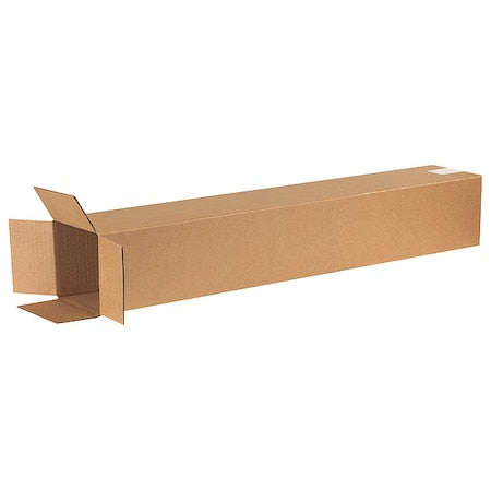 Corrugated Cardboard Shipping and Mailing Boxes, 6" L x 6" W x 40" H, Brown/Kraft, Easy-to-Assemble, Great for Small Businesses (Pack of 25)