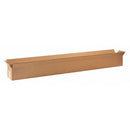 4844MS Long Moving Boxes, 48"L x 4"W x 4"H, 4" Width, 4" Height, 48" Length, Kraft (Pack of 25)