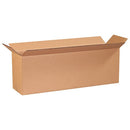 24x6x8 Long Corrugated Boxes, Long, 24L x 6W x 8H, Pack of 100 | Shipping, Packaging, Moving, Storage Box for Home or Business, Strong Wholesale Bulk Boxes