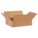 16 x 12 x 4 Corrugated Cardboard Boxes, Flat 16"L x 12"W x 4"H, Pack of 100 | Shipping, Packaging, Moving, Storage Box for Home or Business, Strong Wholesale Bulk Boxes