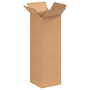8x8x24 Tall Corrugated Boxes, Tall, 8L x 8W x 24H, Pack of 75 | Shipping, Packaging, Moving, Storage Box for Home or Business, Strong Wholesale Bulk Boxes