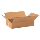 19 x 12 x 4 Corrugated Cardboard Boxes, Flat 19"L x 12"W x 4"H, Pack of 25 | Shipping, Packaging, Moving, Storage Box for Home or Business, Strong Wholesale Bulk Boxes