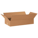 20 x 10 x 4 Corrugated Cardboard Boxes, Flat 20"L x 10"W x 4"H, Pack of 100 | Shipping, Packaging, Moving, Storage Box for Home or Business, Strong Wholesale Bulk Boxes