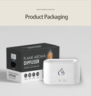SK992-Factory Price Flame Humidifier Aroma Diffusers Machine Home Bedroom Silent Essential Oil Flame Aroma Diffuser