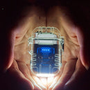 SK722-Waterproof And Windproof Outdoor Lighting Double-arc Lighter