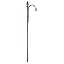 CCH-Feit Electric Bronze Metal 48 in. H Shepherd's Hook 1 pk;Length:5.8cm;Width:32.5cm;Height:726cm