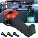 SK880-Car Headrest Hook Phone Car Holder Car Hanger For A4 B6 Seat Back Hanger Storage Hook Phone Holder Auto Fastener Clip