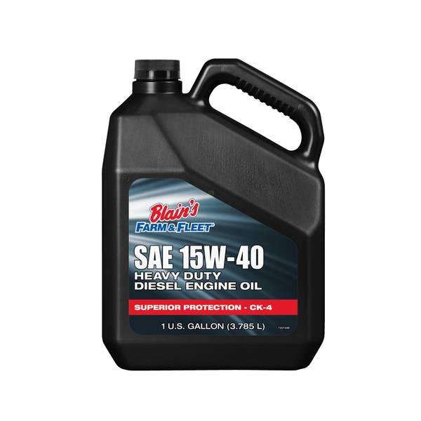 WL01 Blain's Farm & Fleet 1 Gallon 15W-40 Diesel Fleet Engine Oil