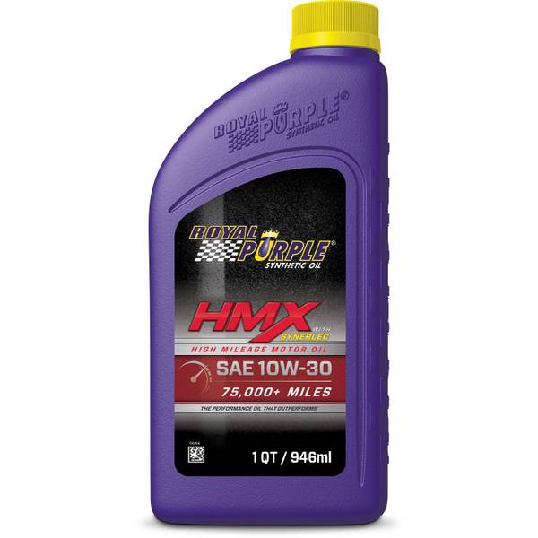 WL01 Royal Purple 1 Quart 10W30 HMX High Mileage Synthetic Motor Oil