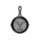 TTPY-Yellowstone 5 Inch Seasoned Cast Iron "Power Y" Mini Skillet