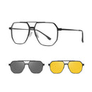 SK620-Aluminum Magnesium Set Polarizing Mirror Large Frame Sunglasses