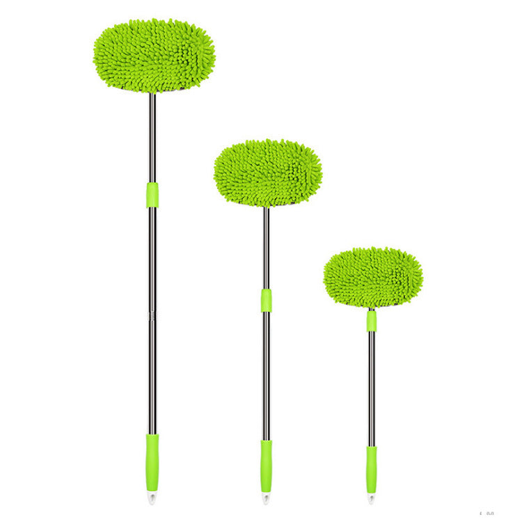 SK800-Chenille Three-Section Wax Brush Car Wax Duster Car Chenille Cleaning Brush Car Retractable Cleaning Brush