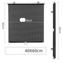 SK765-Sun-Shading Curtains,Roll-And-Pull Balcony Sun-Proof Window Blinds