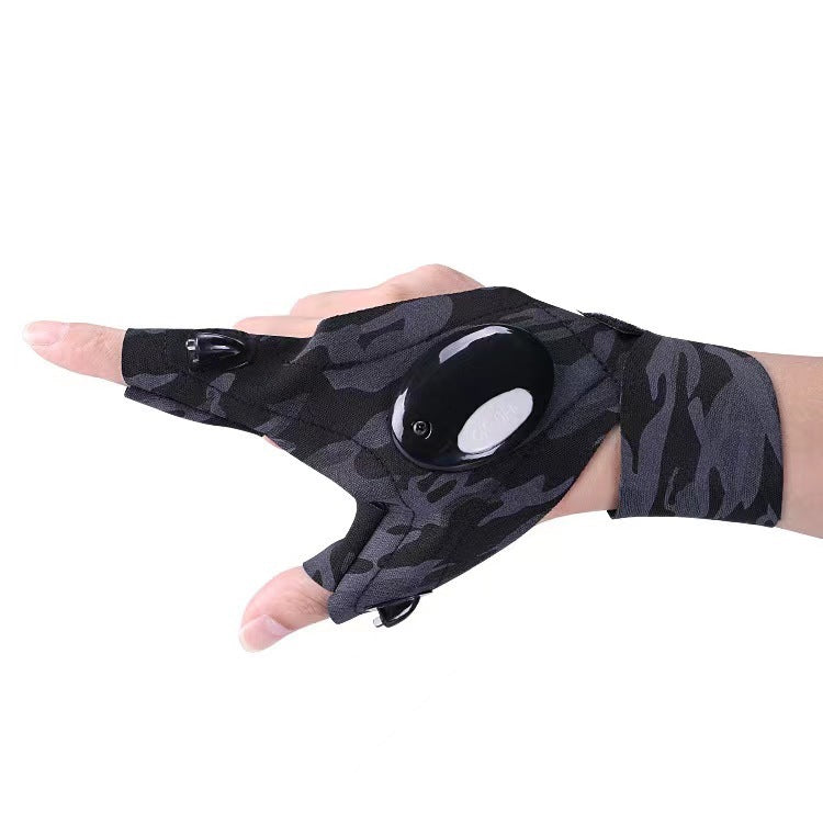 SK790-Luminous LED Fishing Gloves With Light