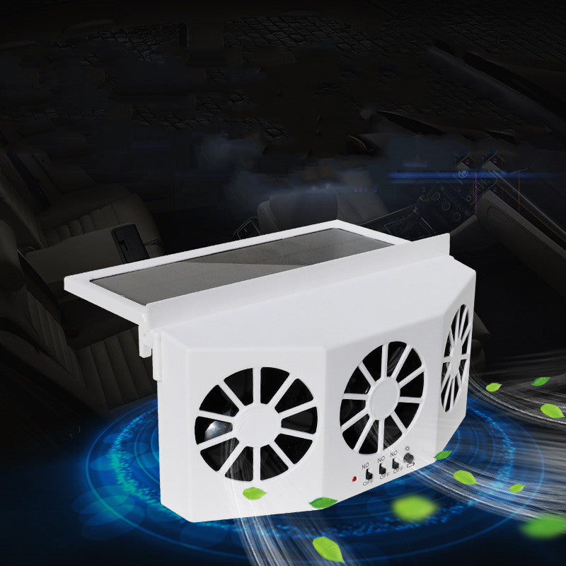 SK775-Summer New Solar Car Cooling Artifact Car Ventilating Fan