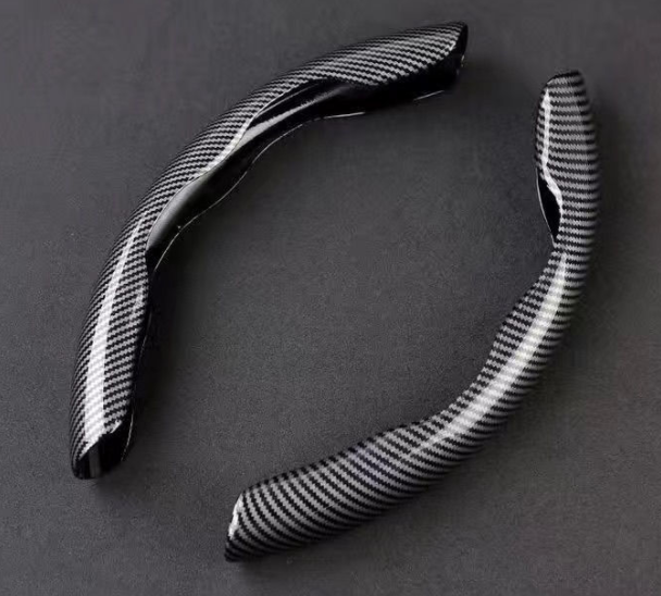SK746-Carbon Fiber Pattern Car Steering Wheel Cover