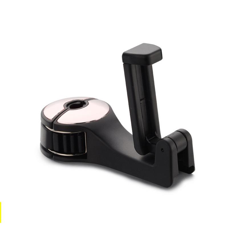 SK880-Car Headrest Hook Phone Car Holder Car Hanger For A4 B6 Seat Back Hanger Storage Hook Phone Holder Auto Fastener Clip