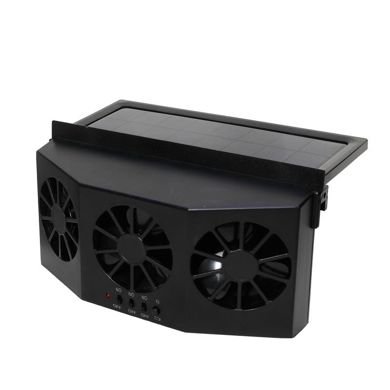 SK775-Summer New Solar Car Cooling Artifact Car Ventilating Fan