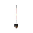 CCM-Razorback 45000 59.25 Black Round Point Open Back Shovel With Fiberglass Handle;Length:213.4cm;Width:149.9cm;Height:3025cm