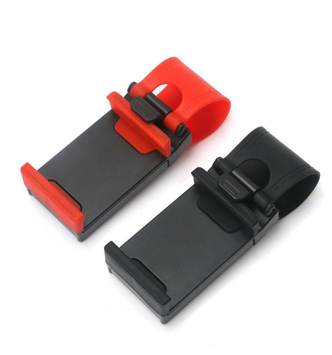 SK912-Car Steering Wheel Phone Clip Mount Holder Universal Bike Auto Camera GPS Stand Bracket For Phone