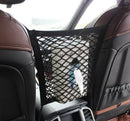 SK669-Rental Dog Barrier Seat Net Organizer Universal Elastic Auto In The Back Seat For Storage