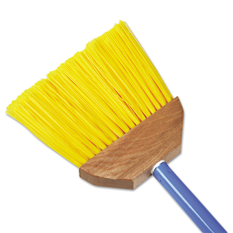 WL01  SKILCRAFT Tilt-Angle Broom, 60\\" Handle, Blue/Yellow