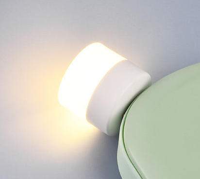 SK708-USB Plug Lamp Computer Mobile Power Charging USB Small Book Lamps LED Eye Protection Reading Light Small Round Light Night