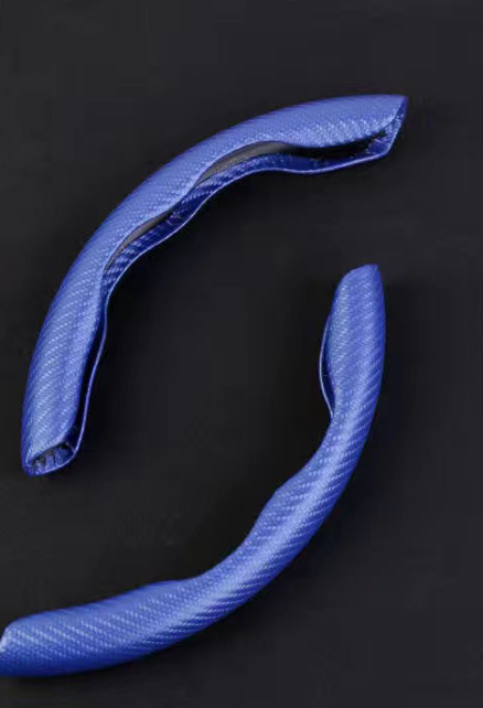 SK746-Carbon Fiber Pattern Car Steering Wheel Cover