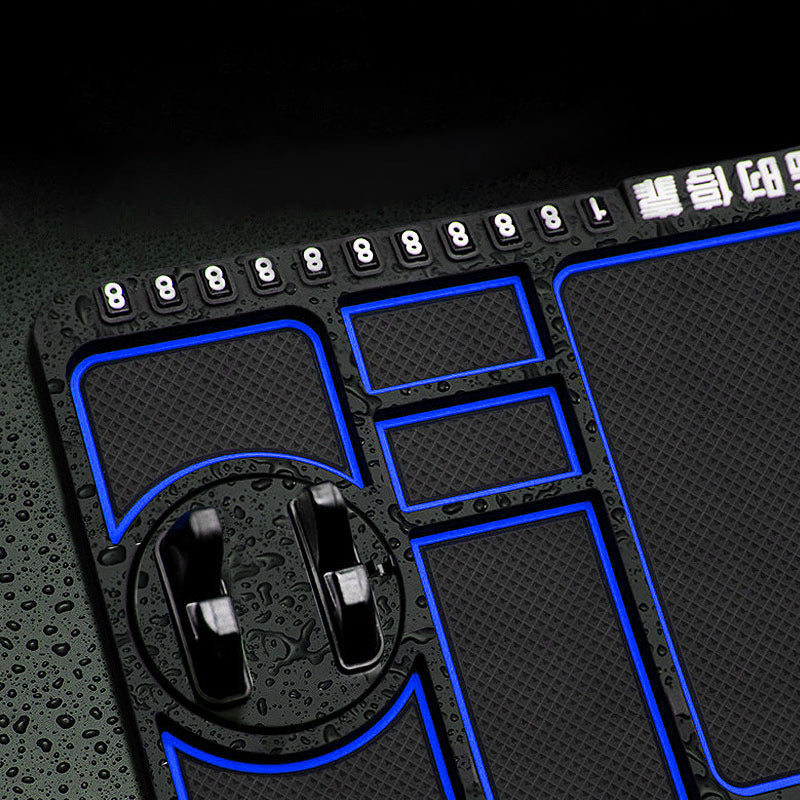 SK842-Automobile Phone Holder Multifunctional Car Non-slip Mat