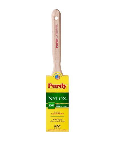 TQ01 Purdy 144100220 Nylox Series Elasco Flat Trim Paint Brush, 2 inchLenth:2.5cm;Width£º2.5cm;Height:2.5cm