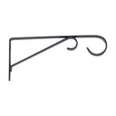 CCE-Panacea 85591 Hanging Plant Bracket, Black, 9-Inch