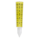 CCB-Taylor ClearVu Rain and Sprinkler Gauge, 6 Inch Capacity, Clear;Length:38.1cm;Width:3.8cm;Height:45cm