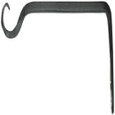 CCE-Hookery C8 Straight Hanger with Upturned Hook, Black, 6-Inch;Length:17.8cm;Width:2.5cm;Height:907cm