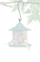 CCK-Perky Pet Bird Feeder 12 In., Holds Up To 30 Lbs. Rust Resistant Green;Length:3.8cm;Width:30.5cm;Height:454cm