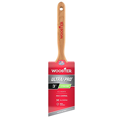 TQ01 Wooster Brush 4153-3 Paintbrush, 3 inch , PurpleLenth:2.3cm;Width£º7.9cm;Height:33cm