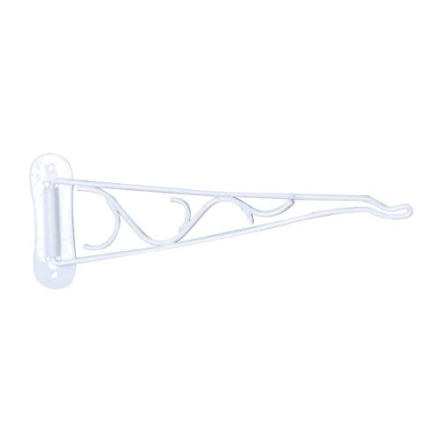 CCE-Panacea Products Bracket Swivel 10" White MfrPartNo 85402, Black