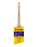 TQ01 Purdy 144296030 Ox-Hair Series Ox-O-Angular Trim Paint Brush, 3 inch , WhiteLenth:2.5cm;Width£º2.5cm;Height:2.5cm