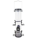 CCK-Perky-Pet Wild Bird 4 lb. Plastic Tube Bird Feeder 6 Ports;Length:45.7cm;Width:17.8cm;Height:299cm