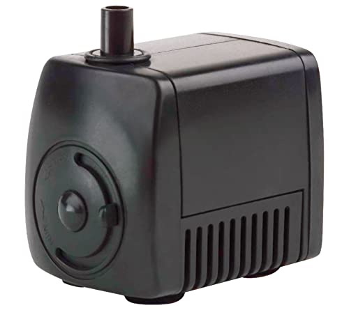 CCA-Little Giant PES-80-PW 115-Volt, 77 GPH Magnetic Drive Fountain Pump with 6-Ft. Cord, Black, 566714;Length:7.1cm;Width:5.8cm;Height:295cm