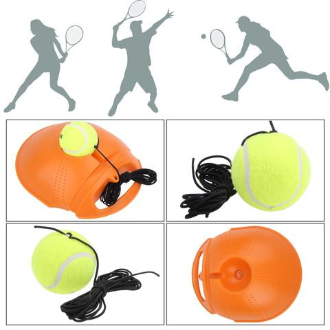 SK889-Senior Single Tennis Training Base And Tennis Ball Seat