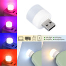 SK708-USB Plug Lamp Computer Mobile Power Charging USB Small Book Lamps LED Eye Protection Reading Light Small Round Light Night