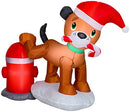 CCD-Gemmy 116509 Dog Scene Inflatable, Multi;Length:61cm;Width:97cm;Height:1102cm