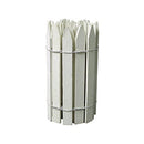 CCJ-Greenes Picket Fence 16 " X 12 ' White Bulk;Length:53.1cm;Width:43.9cm;Height:9054cm